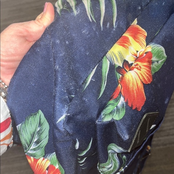 Vans Floral Blue Backpack / preowned - Picture 8 of 15